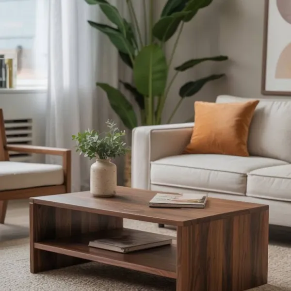 Classic Walnut Coffee Table