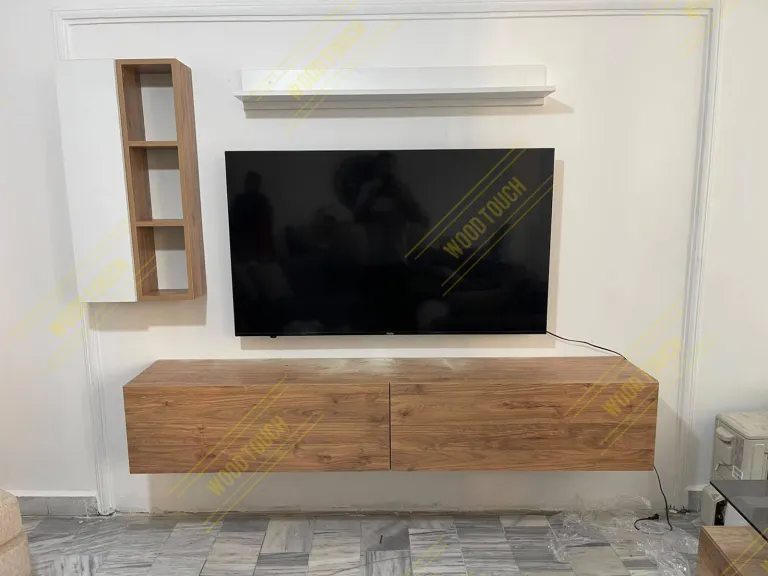 Custom Floating TV Wall Unit