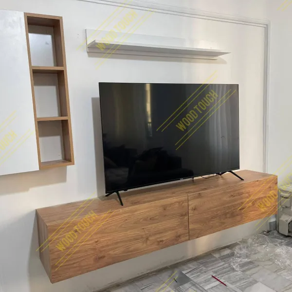 Custom Floating TV Wall Unit