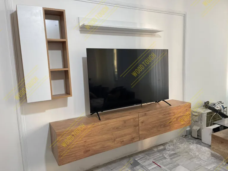 Custom Floating TV Wall Unit