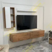 Custom Floating TV Wall Unit