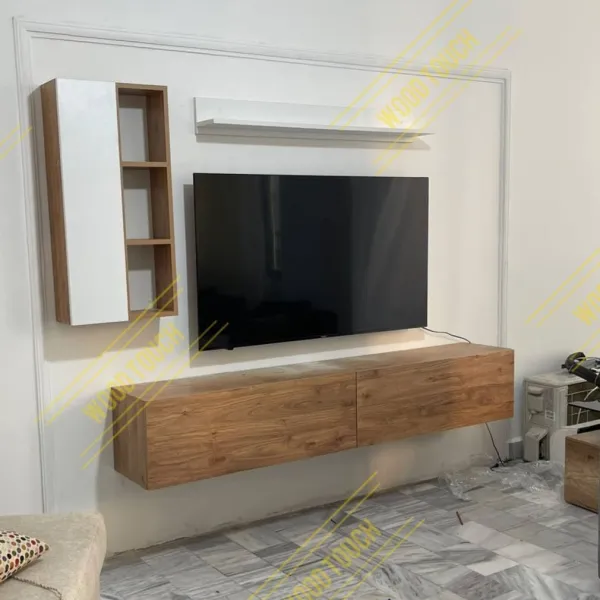 Custom Floating TV Wall Unit