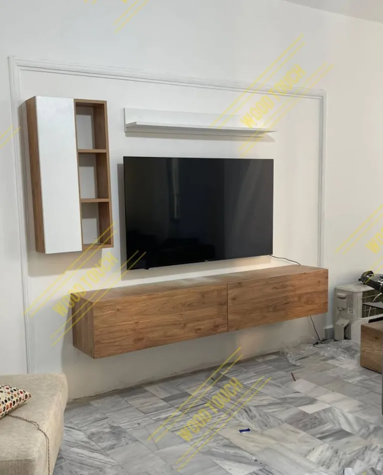 Custom Floating TV Wall Unit